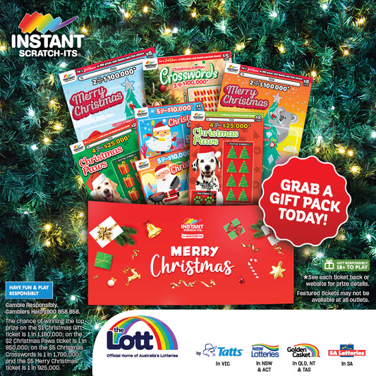Christmas Instant Scratch-it's Now Available In Store